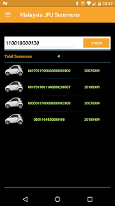 If you have any traffic summons from pdrm, my advice is, pay up. Malaysia Jpj Summons For Android Apk Download
