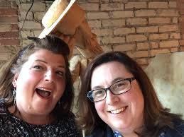 Welcoming couple at Riverwood Chapel near home