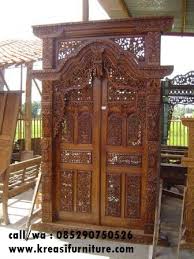 Negosiasi harga kesepekatan kepada cs kami. Pintu Gebyok Ukir Rumah Minimalis Terbaru Kreasi Furniture Jepara Kreasi Furniture Jepara