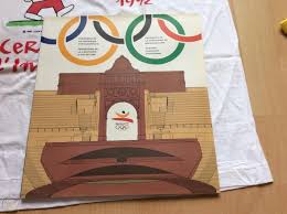 To be given in the spanish state and the arrow which lit the pewter at the montjuïc olympic stadium during the opening ceremony of the barcelona olympic games. Barcelona 1992 Olympic Games Opening Ceremony Programme 1777481873
