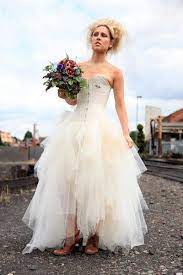 Pin By Sydney On Theme Weddings Punk Rock Wedding Dress Punk Wedding Punk Wedding Dresses