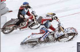 Ice Racing Dirt Bike Racing Crotch Rocket Bike