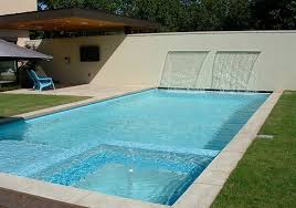 Modern Watercrest Pools In 2020 Swimming Pool Fountains Modern Pools Pool Designs