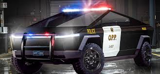 Thoughts start racing through your mind, is the police officer after me or the car in front of me? Tesla Cybertruck Is Turned Into Police Vehicle By Ontario Police Electrek