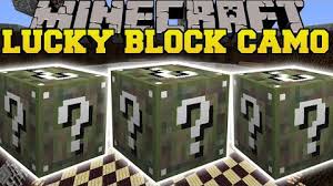 The mod adds a new block to the game which, when opened, produces random outcomes. Lucky Block Camo Mod For Minecraft 1 9 1 8 9 1 7 10 World Of Minecraft