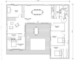 Maison En U Avec Patio Containerhouse Maison En U Avec Patio Container House Plans Building A Container Home House Plans