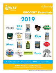 Birite Specialty Grocery Catalog By Birite Foodservice Distributors Issuu