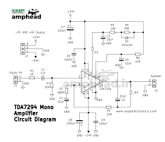 Electronic circuits free, schematics diagrams free projects electronics design,circuit diagrams, hobby kits,diy circuits schematics. Tda7294 Mono Amplifier