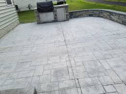 We did not find results for: R Stamped Concrete Patio Seating Wall With Flagstone Caps And Dropped In Grill Traditional Patio Other By Haijoe Stamped Concrete Patios And Decks Houzz