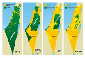 Territórios de israel e palestina de 1920 a 2013. Israel Ocupa Ahora El 85 De La Palestina Historica Federacion Palestina