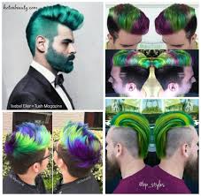 Real Men Wear Rainbow Hair Hot Beauty Magazine Fb Com Hotbeautymagazine Hotonbeauty Rainbow Hair Hair Inspiration Color Hair And Beard Styles