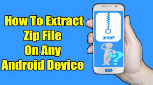 Easy sharing by email · easy to use · create & open zip files How To Extract Zip Files On Any Android Device Very Easy Method Youtube