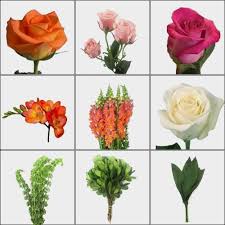 Buy breeze talk artificial flowers blush roses 25pcs realistic fake roses w/stem for diy wedding bouquets centerpieces arrangements party baby shower home decorations (25pcs blush): Orange Flowers Wholesale Bulk Flowers Blooms By The Box