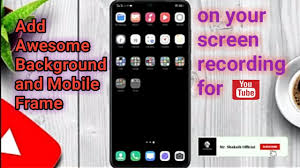 3.settings button lets you adjust it and do other stuff as well. How To Add Background And Mobile Frame On Your Screen Recording Youtube