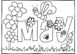 They are sure to make your classrooms a little more colorful. May Coloring Pages Coloring4free Com