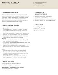 May 07, 2021 · first, why do you need skills keywords in a resume for housekeeping? Take A Look At Our 1 Housekeeper Resume Example