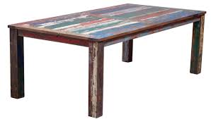 Rectangular Dining Table Made From Recycled Teak Wood Boats 87 X 43 Inches Teak Dining Table Dining Table Teak Wood