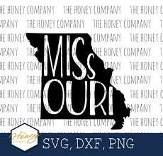 Missouri Svg Png Dxf State Outline Instant Download Silhouette Etsy In 2021 State Outline Silhouette Diy Projects Free Cricut Images