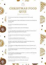 A lot of individuals admittedly had a hard t. Christmas Food Quiz 25 Questions And Answers For Your Next Quiz