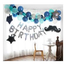So, you have a little man on the way and you want to throw the perfect mustache themed baby shower. Little Man Baby Shower Boy Friend Father Decoration Black Silver Blue Theme Mustache Birthday Party Shopee Philippines