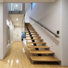 25 unique designer staircases that will stop you in your tracks. China Wood Tread Straight Staircase Design For House Interior With Glass Railing China Spiral Staircase Staircase Design