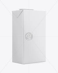 Download Juice Box Mockup Half Side View In Box Mockups On Yellow Images Object Mockups
