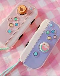 See more ideas about nintendo switch accessories, nintendo switch case, gaming accessories. Cute Cat Bear Thumb Grip For Nintendo Switch Joystick Nintendo Etsy Gamer Room Decor Video Game Room Design Gamer Room