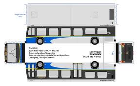 Newflyerc40lfr Translink P3309 New Flyer Flyer Free Paper Models