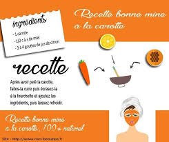 Recette Bonne Mine Avec De La Carotte Masque Visage Recette Masque Visage Masque Visage Maison