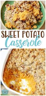 The Best Sweet Potato Casserole Recipe Sweet Potato Casserole Easy Sweet Potato Casserole Canned Sweet Potato Casserole