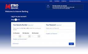 Please don't tweet any personal details. Metro Bank Online Banking Sign In