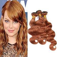 Whether you want to go for a dark red or just add subtle auburn highlights, this is the best time to do it. 30 Medium Auburn Body Wave Brazilian Human Hair Weave Bundles Auburn Ninthavenue Europe