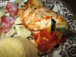 Au Plaisir De Bien Manger Roulades De Dindon Aux Poivrons Et Asperges Food Chicken Meat