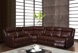 Accommodate surprise guests by opening out the full size bed. Traditional Brown Or Burgundy Sectional With Reclining Function Fort Worth Texas Gf9303