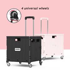 Maybe you would like to learn more about one of these? Mobile Folding Cart Four Wheeled Rolling Retractable Hand Cart Collapsible Grocery Folding Utility Cart Trolley Handcart Shopping Bags Aliexpress