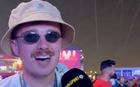 St George is Palestinian': Meet England's 'free Palestine' fan