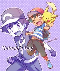 3 14はサトシの日ー xyサトシさん smサトシくん ポケモンミュウツー ポケモンサトシのイラスト ポケモン トレーナー イラスト