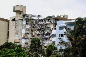 A miami condo building partially collapsed overnight, destroying a majority of the units and leaving many feared dead. W0oesweogh6em