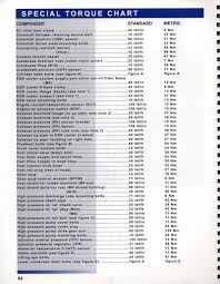 2005 f350 6 0 hpop stc bolt torque specs needed please