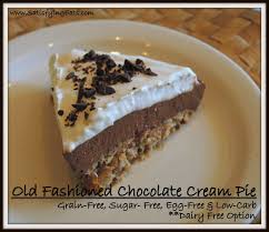 This dessert is delicious and also gluten free with an almond we need to find more ways to praise our children along with loving correction. Old Fashioned Chocolate Cream Pie Gf Sf Df Lc Ef