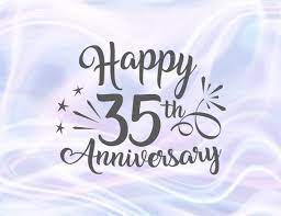 Download Happy 35th Anniversary Svg Jade Coral Wedding Thirty Five Years Lettering Gre Aniversario De Bodas Feliz Primer Aniversario Feliz Aniversario De Bodas