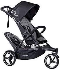 Amazon Com Phil Teds Dot Inline Stroller With Second Seat Chili Baby Phil And Teds Stroller Double Strollers