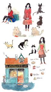 Le Blog D Anne Montel Illustration De Chat Art Et Litterature Affiches Illustrees