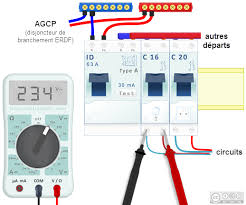 Mesure D Une Tension Alternative Aux Bornes D Un Disjoncteur In 2020 Diy Science Technology Electricity