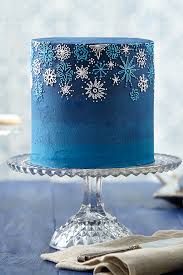 Cakes by mindy royal blue and silver 50th birthday cake 14. 7 Winter Cakes For January Birthdays Wilton