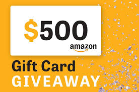 Redeem your rewards for an amazon gift card, a prepaid visa card, charity donations, or a check in the mail. Enter To Win A 500 Amazon Gift Card