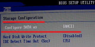 Resultado de imagen para On-Chip SATA Mode