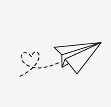 New Drawing Tattoo Easy Simple Ideas In 2020 Paper Airplane Tattoos Paper Plane Tattoo Airplane Tattoos