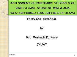 Academic assignments involving research work usually haunt students. Ppt Research Proposal By Mr Meshack K Korir Jkuat Powerpoint Presentation Id 4678741