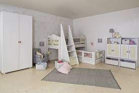 These versatile collections establish a graceful, neutral palette. White Children S Bedroom Furniture Set Debe Deluxe Kids Room 05 De Breuyn Unisex Baby